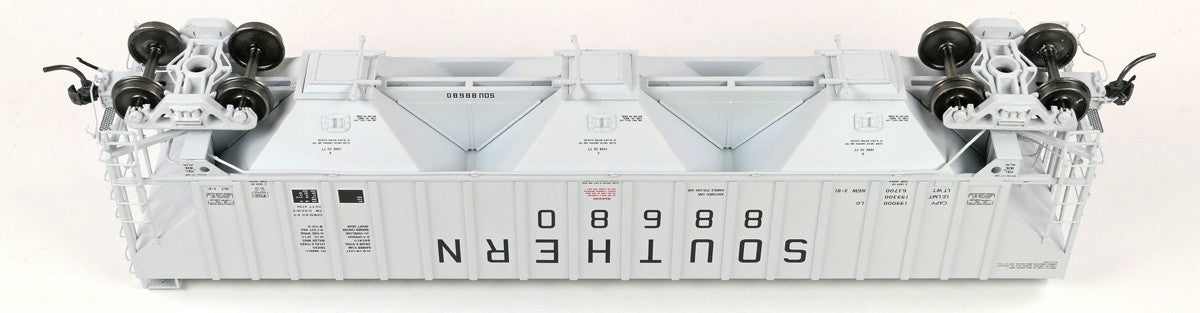 Tangent Scale Models HO 36369-02 PS4750 Covered Hopper Southern Delivery Gray 1981 SOU #88608