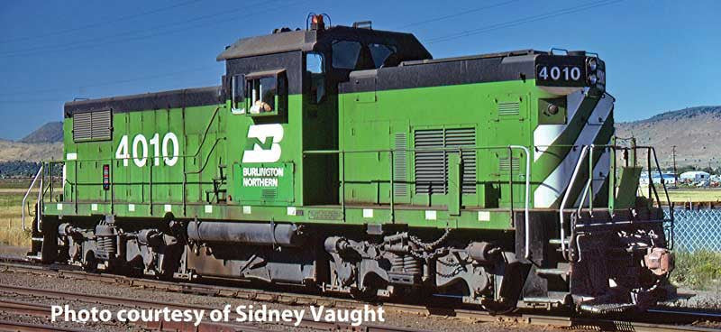 Bowser Englishs HO 60547 DCC/ESU LokSound V5 Equipped ALCo C-415 Locomotive Burlington Northern BN #4010