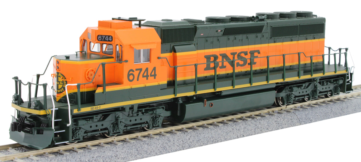 Kato HO 37-6613 DCC Ready EMD SD40-2 Locomotive BNSF #6744