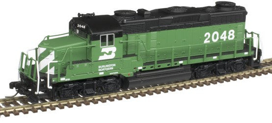 Atlas Master Gold Series N 40004510 DCC/ESU LokSound V5 Equipped EMD GP20 Locomotive Burlington Northern BN #2066