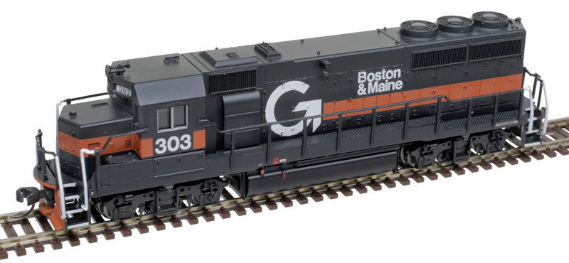 Atlas Master Gold Series N 40004728 DCC/ESU LokSound V5 Equipped EMD GP40-2 Locomotive No Dynamic Brakes Guilford Rail System B&M #301