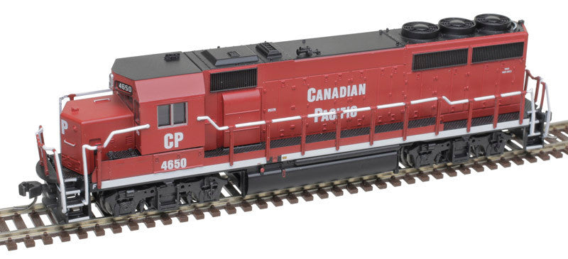 Atlas Master Gold Series N 40004731 DCC/ESU LokSound V5 Equipped EMD GP40-2 Locomotive No Dynamic Brakes Canadian Pacific 'Non-Standard Lettering' CP #4650