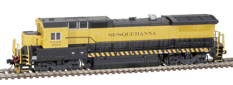 Atlas Master N 40005158 Gold Series GE Dash 8-40B Locomotive DCC/ESU Loksound Equipped New York, Susquehanna & Western NYSW #4024
