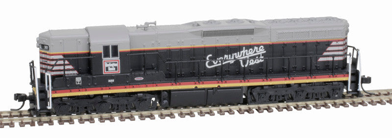 Atlas Master N 40005306 Silver Series EMD SD-7 Locomotive DCC Ready Chicago, Burlington & Quincy 'Everywhere West' slogan CB&Q #314