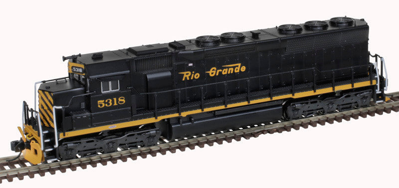 Atlas Master Silver Series N 40005575 DCC Ready EMD SD45 Low Short Hood Locomotive Denver & Rio Grande Western DRGW #5325