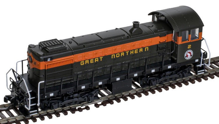 Atlas Master Gold Series N 40005721 DCC/ESU LokSound V5 Equipped Alco S-2 Locomotive Great Northern 'simplified' GN #2