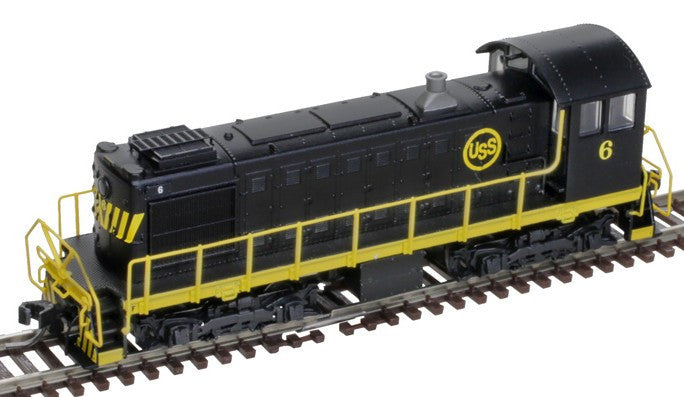 Atlas Master Gold Series N 40005731 DCC/ESU LokSound V5 Equipped Alco S-2 Locomotive US Steel #6