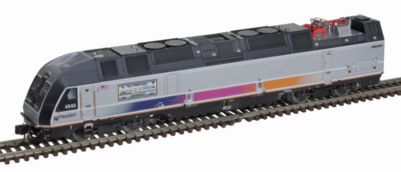 Atlas Master Gold Series N 40005743 DCC/ESU LokSound V5 Equipped ALP-45DP Locomotive New Jersey Transit '40th Anniversary' NJT #4540