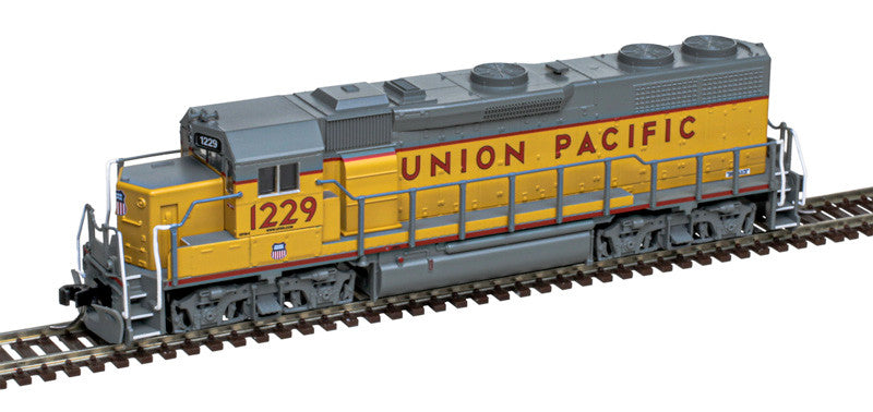 Atlas Master Gold Series N 40005922 DCC/ESU Loksound V5 Equipped EMD GP39-2 Phase I Locomotive Union Pacific UP #1229