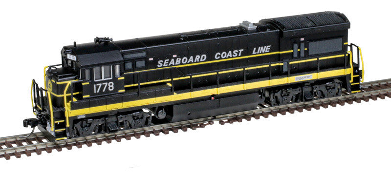 Atlas Master Gold Series N 40005936 DCC/ESU LokSound V5 Equipped GE U36 Locomotive Seaboard Coast Line SCL #1778