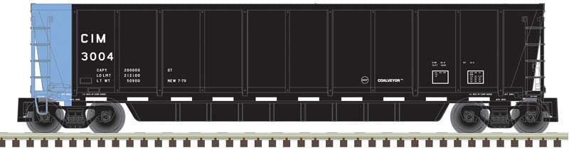 Atlas Master N 50006378 Coalveyor Bathtub Gondola Chicago & Illinois Midland CIM #3002