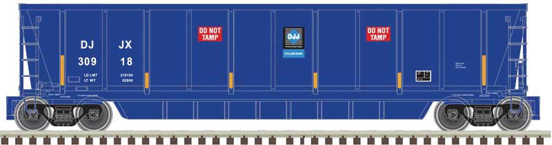 Atlas Master N 50006371 Coalveyor Bathtub Gondola David Joseph 'Blue' DJJX #30904