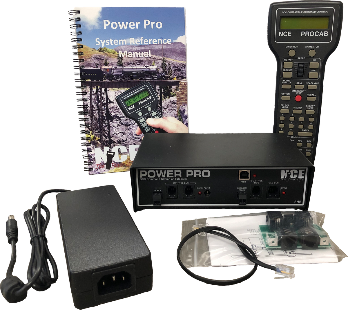 NCE DCC 5240035 PH5 Power Pro 5-Amp DCC Starter System