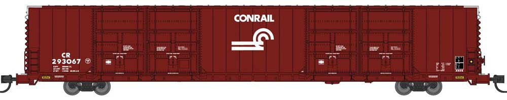 Bluford Shops N 87260 Pullman-Standard 86' Quad Door Auto Parts Boxcar Conrail CR #293067