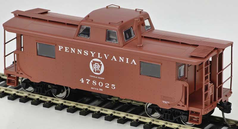 Bowser HO 43411 PRR N-8 Caboose Pennsylvania Railroad PRR #478046 'Circle Keystone Central Region'