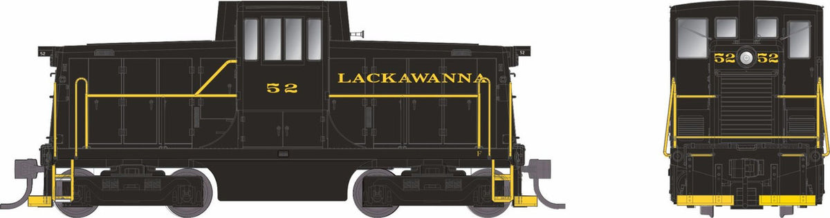 Rapido Trains Inc HO 48045 DCC Ready GE 44-Tonner Locomotive Lackawanna DL&W #52