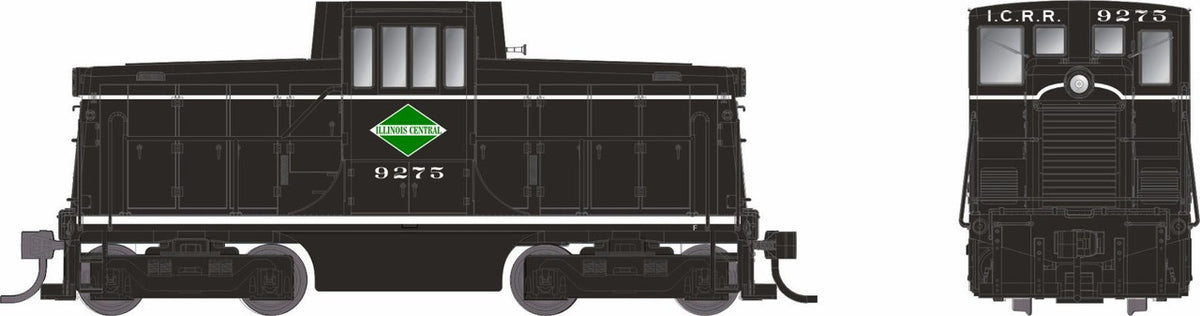 Rapido Trains Inc HO 48552 DCC/ESU LokSound V5 Equipped GE 44-Tonner Locomotive Illinois Central IC #9275