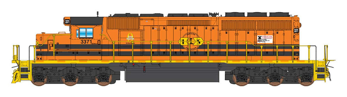 Intermountain N 69374S-02 DCC/ESU LokSound Select Equipped EMD SD40-2 Locomotive G&W / Indiana Southern #3371