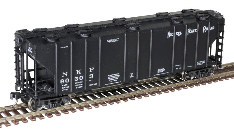 Atlas Master N 50005746 PS-4000 3-Bay Covered Hopper Nickel Plate Road NKP #90522