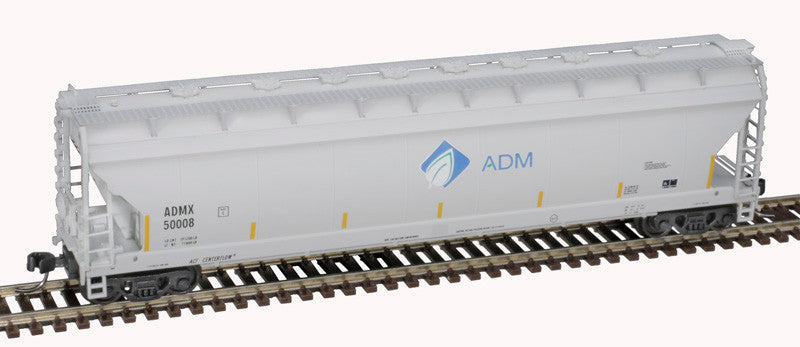 Atlas Master N 50006071 ACF Pressureaide Centerflow Covered Hopper ADM 'Leaf Scheme' ADMX #50016