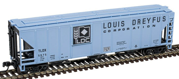 Atlas Master N 50006800 PS-2 4427 3-Bay Covered Hopper Louis Dreyfus TLDX #5944