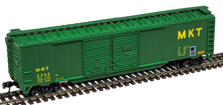 Atlas Trainman N 50007325 50' Double-Door Boxcar Missouri-Kansas-Texas M-K-T #2260