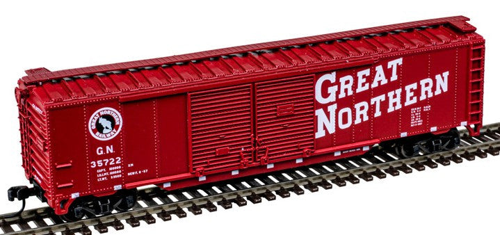 Atlas Trainman N 50007328 50' Double-Door Boxcar Great Northern GN #35735