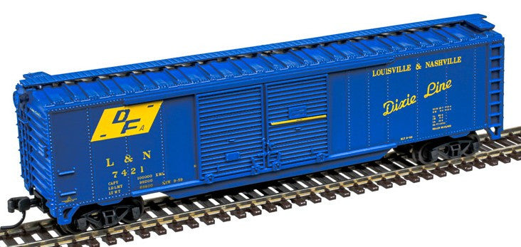 Atlas Trainman N 50007330 50' Double-Door Boxcar Louisville & Nashville L&N #7428