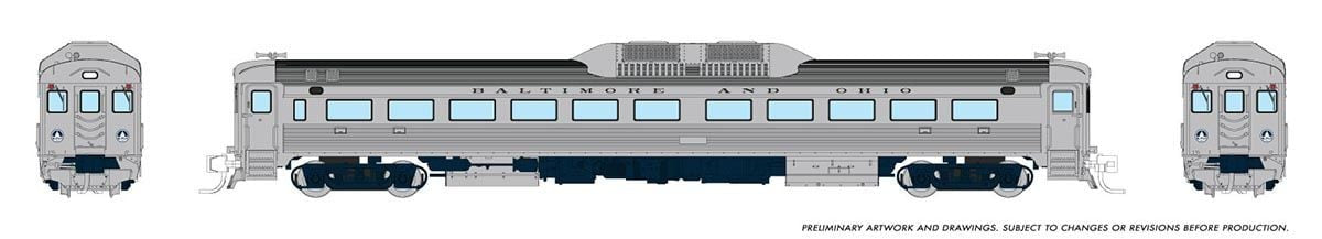 Rapido Trains Inc N 516003 DCC Ready Budd RDC-1 Phase 1 Baltimore & Ohio