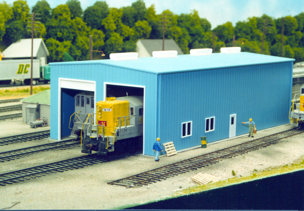 Pikestuff HO 541-0008 Engine House 1 or 2 Doors - Kit