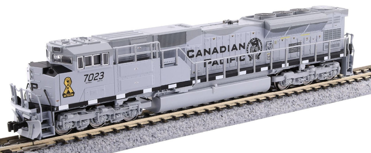 Athearn Genesis HO ATHG-1155 DCC/Tsunami 2 Sound Equipped EMD SD70ACU Locomotive Canadian Pacific Military Tribute 5-Engine Set