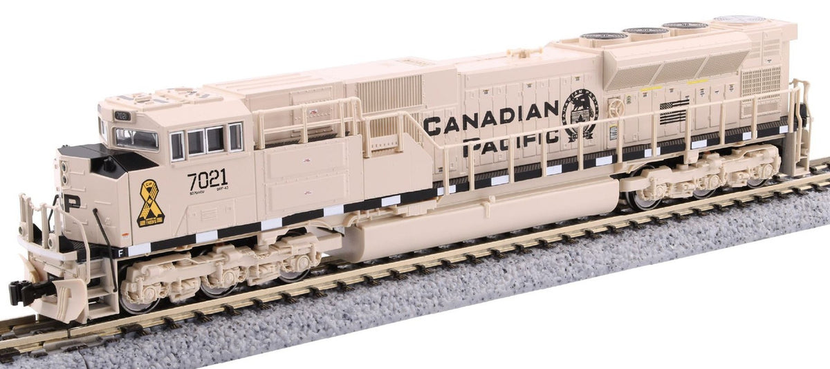 Athearn Genesis HO ATHG-1145 DCC Ready EMD SD70ACU Locomotive Canadian Pacific Military Tribute 5-Engine Set