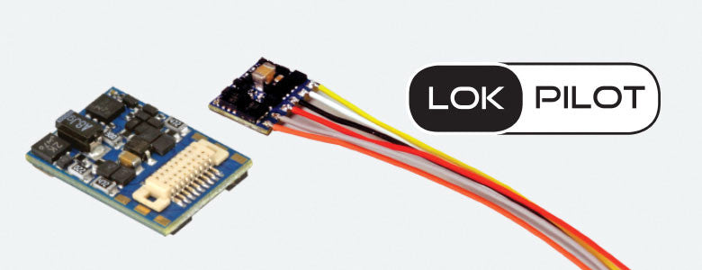 ESU DCC N 59828 LokPilot 5 Micro DCC-Only Control-Only Decoder - Next18 Interface