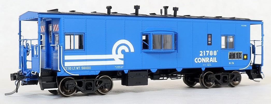 Tangent Scale Models HO 60127-01 DSI/SLCC Bay Window Caboose Conrail N7A Blue Repaint 1979+ CR #21559