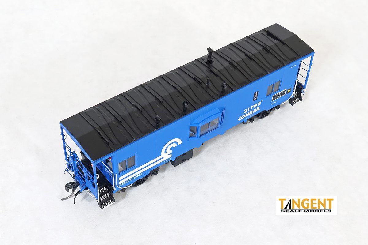 Tangent Scale Models HO 60127-01 DSI/SLCC Bay Window Caboose Conrail N7A Blue Repaint 1979+ CR #21559