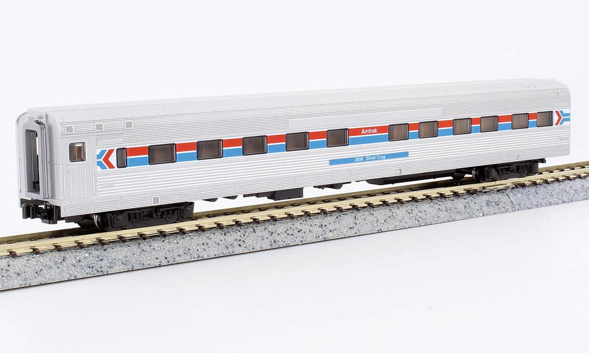 Kato N 106-1971 Amtrak 'Rainbow-Era' Mixed Schemes 8-Car Passenger Set