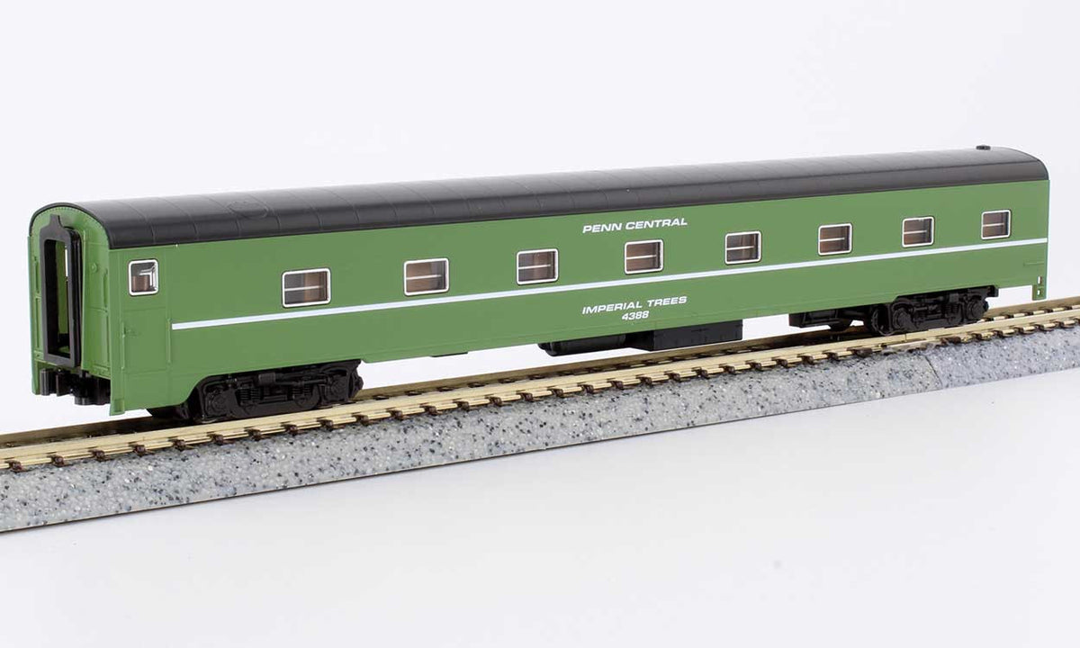 Kato N 106-1971-LS-DMW Amtrak 'Rainbow-Era' Mixed Schemes Lighted 8-Car Passenger Set