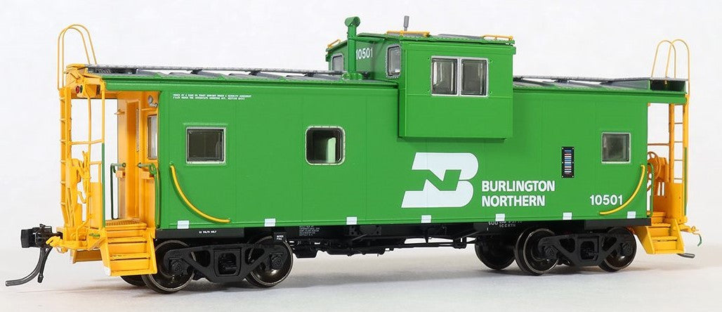 Tangent Scale Models HO 60312-11 ICC Wide Vision Cupola Caboose Burlington Northern 'Delivery 9-1970 w/ Red-Green Lights' BN #10519