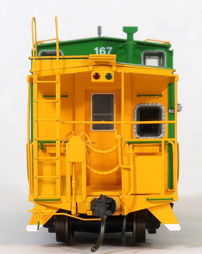 Tangent Scale Models HO 60313-03 ICC Wide Vision Cupola Caboose Fort Worth & Denver FW&D 'Delivery 1971 w/ Red-Green Lights' BN #167
