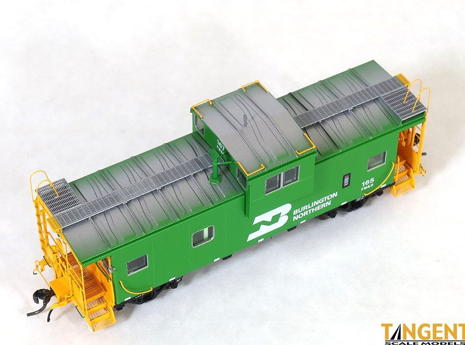 Tangent Scale Models HO 60313-03 ICC Wide Vision Cupola Caboose Fort Worth & Denver FW&D 'Delivery 1971 w/ Red-Green Lights' BN #167