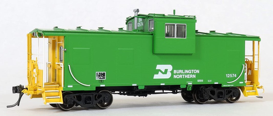 Tangent Scale Models HO 60315-04 ICC Wide Vision Cupola Caboose Burlington Northern 'WFE Rebuild 1990 w/ FRA Light' BN #12602