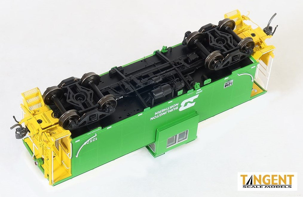 Tangent Scale Models HO 60315-04 ICC Wide Vision Cupola Caboose Burlington Northern 'WFE Rebuild 1990 w/ FRA Light' BN #12602