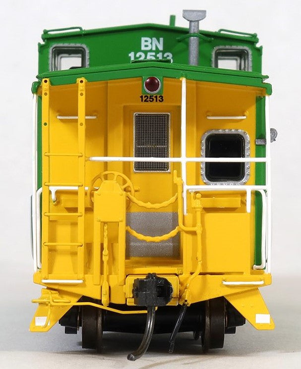 Tangent Scale Models HO 60316-01 ICC Wide Vision Cupola Caboose Burlington Northern 'WFE Rebuild 2016+ Era w/ FRA Light' BN #12513