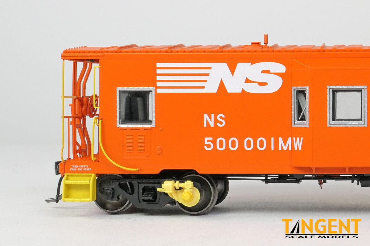 Tangent Scale Models HO 60614-01 Southern Railway Gantt Bay Window Caboose Norfolk Southern 'MOW Ballast Train Service 1992' NS #500001MW