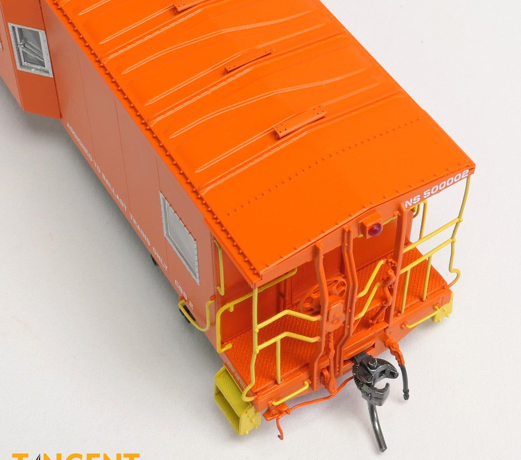 Tangent Scale Models HO 60615-01 Southern Railway Gantt Bay Window Caboose Norfolk Southern 'MOW Ballast Train Service 1992' NS #500002MW