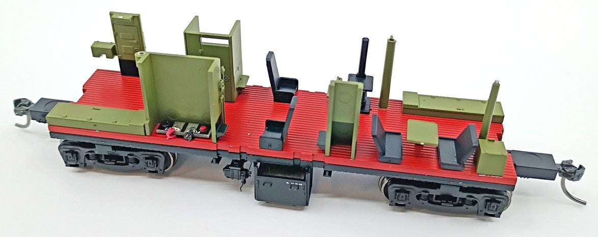 Tangent Scale Models HO 60711-01 Erie ICC Bay Window Caboose Erie Lackawanna 'Simplified Repaint 1966' EL #C303