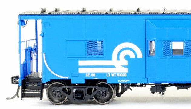 Tangent Scale Models HO 60714-01 Erie ICC Bay Window Caboose Conrail N7D 'Blue Repaint 1981+ Era' CR #21101