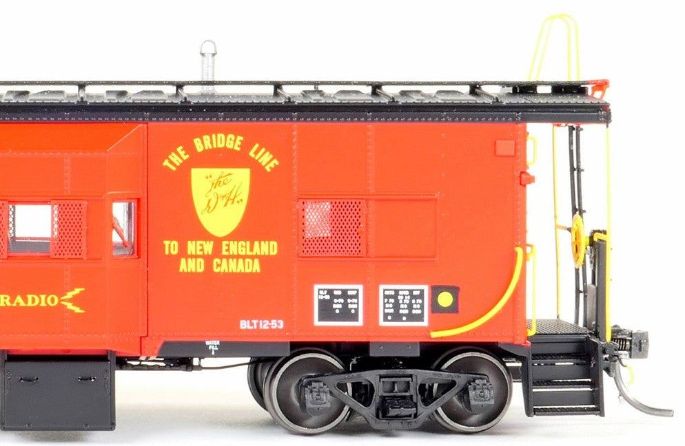 Tangent Scale Models HO 60715-01 Erie ICC Bay Window Caboose Delaware & Hudson 'Bridge Line Repaint 1981+ Era' D&H #35805