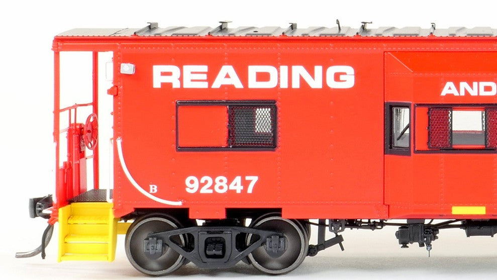 Tangent Scale Models HO 60717-01 Erie ICC Bay Window Caboose Reading Blue Mountain & Northern RBMN #92847