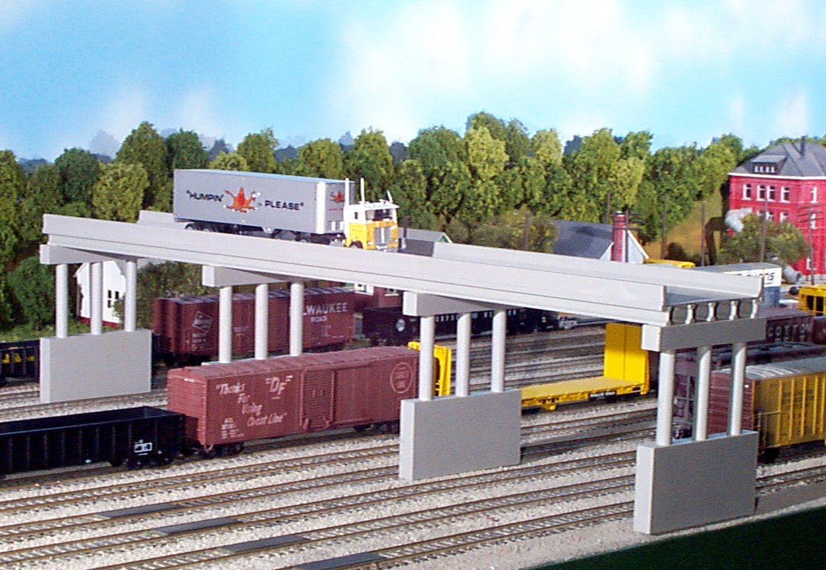 Rix Products N 628-0163 Modern 150 ft Highway Overpass - Kit